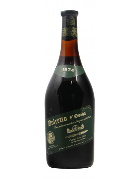 Dolcetto D'Ovada 1974 DUCA D'ASTI GRANDI BOTTIGLIE