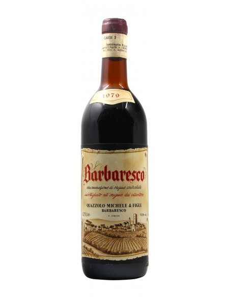 Barbaresco 1979 MICHELE QUAZZOLO GRANDI BOTTIGLIE