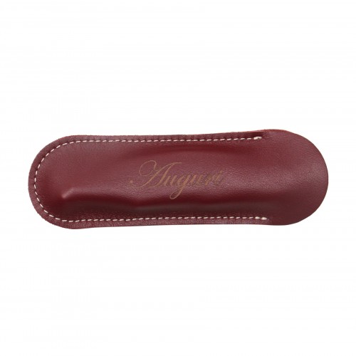 Personalised Corkscrew Leather Case | oohwine.com