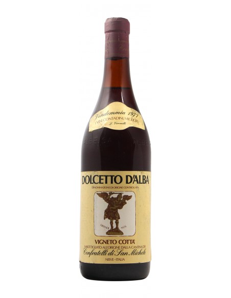 DOLCETTO VIGNETO COTTA' 1977 CONFRATELLI DI SAN MICHELE GRANDI