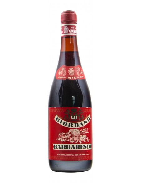 Barbaresco 1974 GIORDANO GRANDI BOTTIGLIE