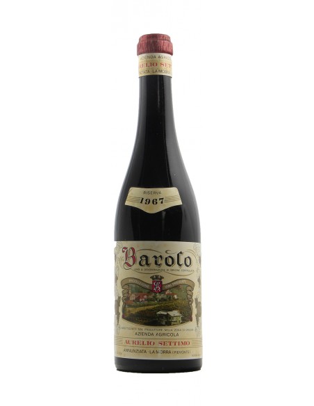 Barolo Riserva 1967 AURELIO SETTIMO GRANDI BOTTIGLIE