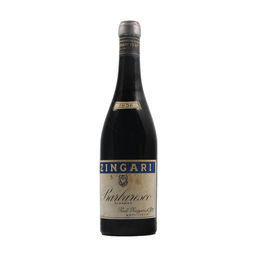 BARBARESCO 1958 PAOLO ZINGARI GRANDI BOTTIGLIE