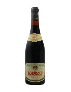 BARBARESCO 1971 RAINERO GRANDI BOTTIGLIE