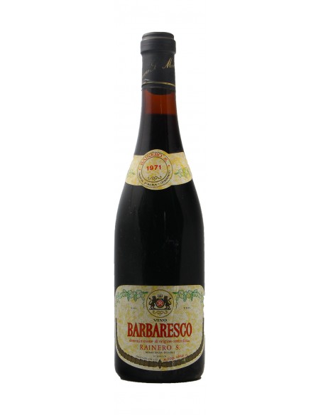 BARBARESCO 1971 RAINERO GRANDI BOTTIGLIE