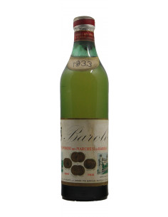 BAROLO CLEAR COLOUR 1933 MARCHESI DI BAROLO GRANDI BOTTIGLIE