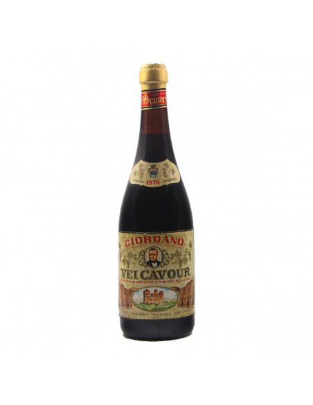 VEI CAVOUR 1970 GIORDANO GRANDI BOTTIGLIE