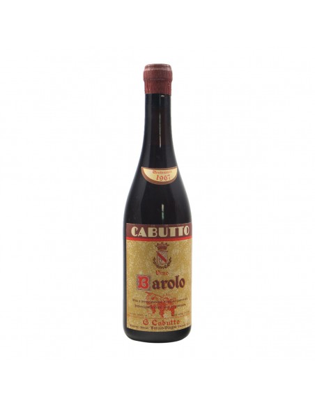 BAROLO CLEAR COLOUR 1967 CABUTTO GRANDI BOTTIGLIE