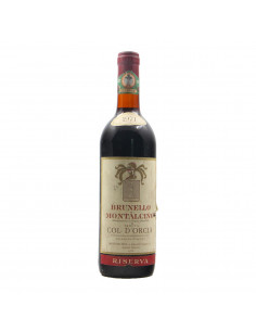 BRUNELLO DI MONTALCINO RISERVA 1971 TENUTA COL D'ORCIA GRANDI
