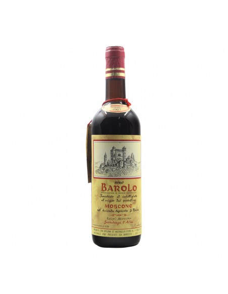 Barolo 1967 MOSCONE GRANDI BOTTIGLIE
