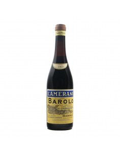 Barolo Cannubio 1967 CAMERANO GRANDI BOTTIGLIE