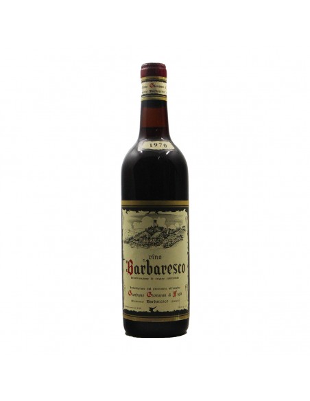 Barbaresco 1970 GIORDANO GIOVANNI GRANDI BOTTIGLIE