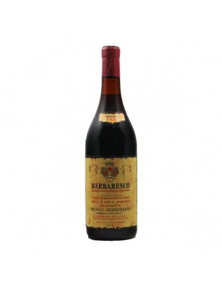 Barbaresco 1970 MUSSO GRANDI BOTTIGLIE
