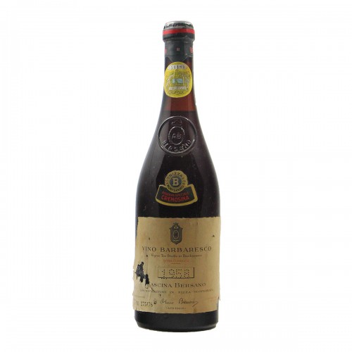 BARBARESCO RISERVA DELLA CREMOSINA 1958 BERSANO GRANDI BOTTIGLIE