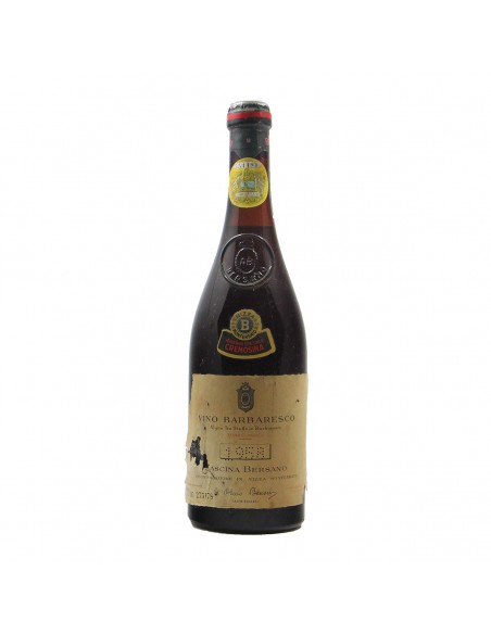 BARBARESCO RISERVA DELLA CREMOSINA 1958 BERSANO GRANDI BOTTIGLIE