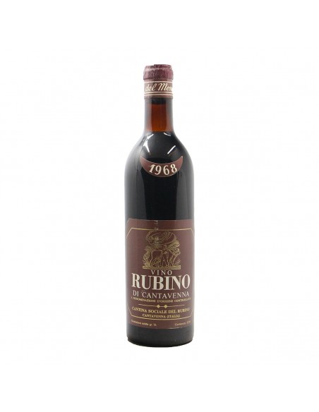 Rubino Di Cantavenna 1968 CANTINA RUBINO DI CANTAVENNA GRANDI