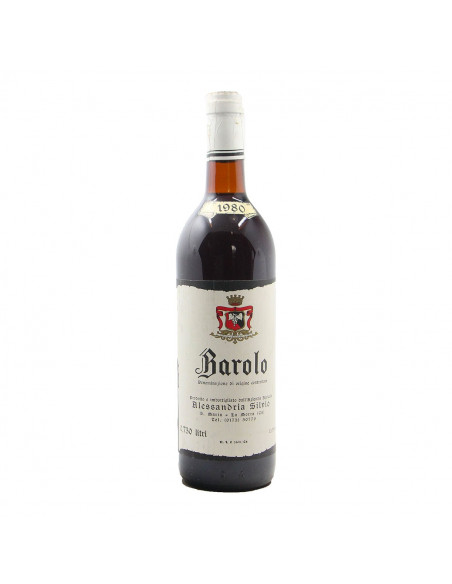 Barolo 1980 ALESSANDRIA SILVIO