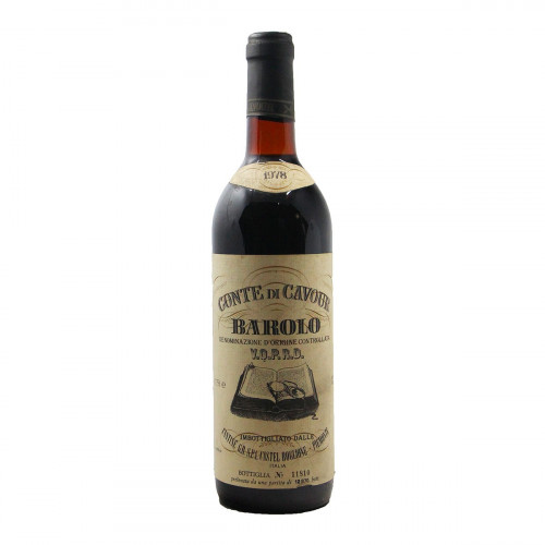 BAROLO 1978 CANTINA CONTE DI CAVOUR