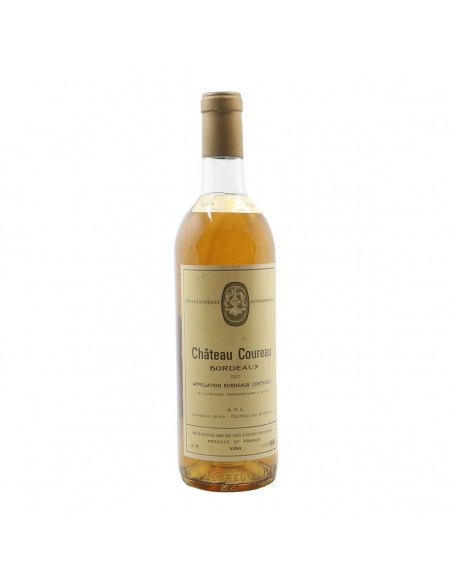 BORDEAUX SEC BLANC 1964 CHATEAU COUREAU GRANDI BOTTIGLIE