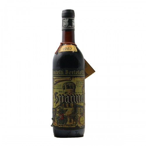 SPANNA CASTELLO DI LOZZOLO 1967 FRATELLI BERTELETTI GRANDI