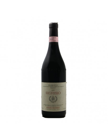 BAROLO PAJANA 1997 RENZO SEGHESIO GRANDI BOTTIGLIE