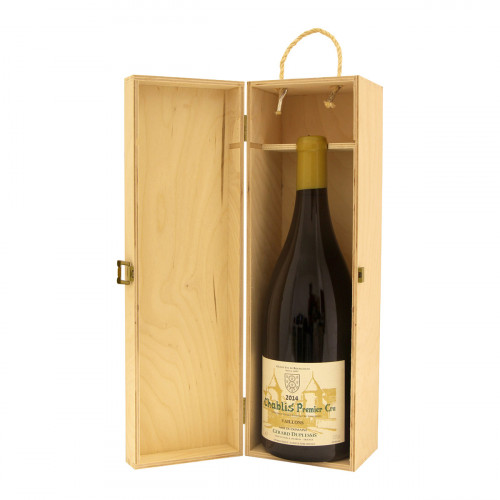 Personalized Wooden Wine Box - Magnum Bottle | Grandibottiglie.com