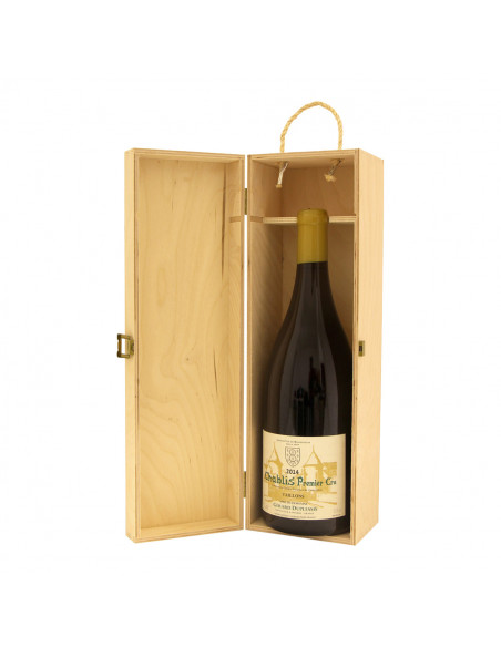 Personalized Wooden Wine Box - Magnum Bottle | Grandibottiglie.com