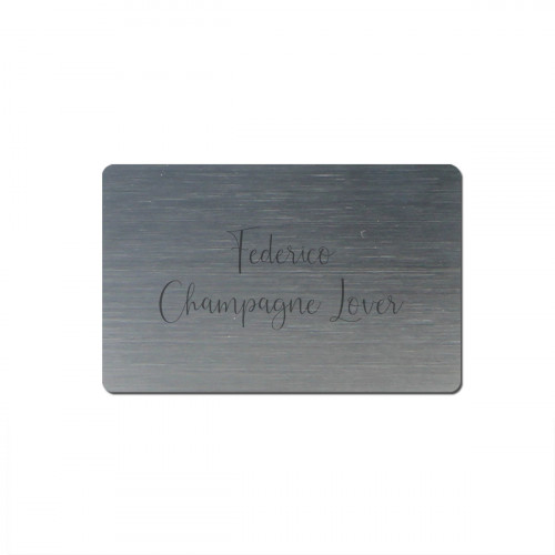 Personalised Champagne Sabrage Card |oohwine.com