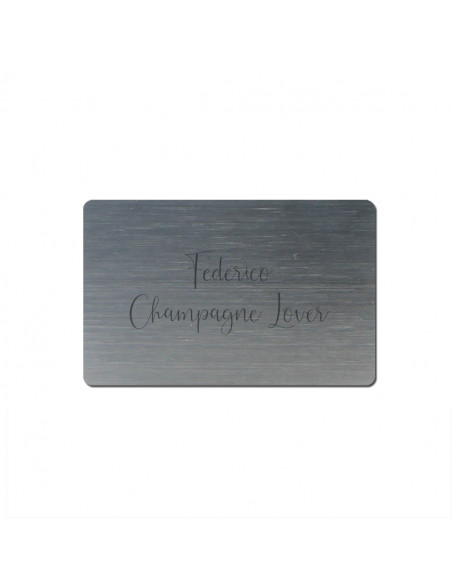 Personalised Champagne Sabrage Card |oohwine.com