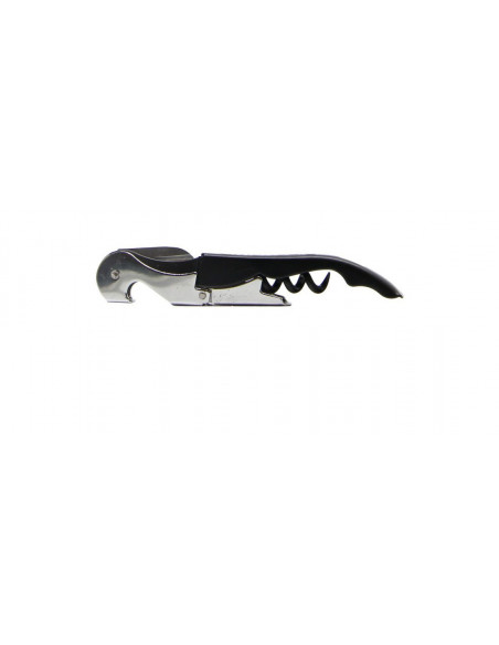 Personalised corkscrew - Black | oohwine.com