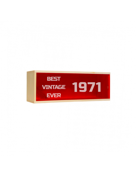 Personalized Wooden Wine Boxes with Plexiglass Surface