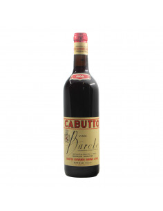 Cabutto Barolo 1966 Grandi Bottiglie