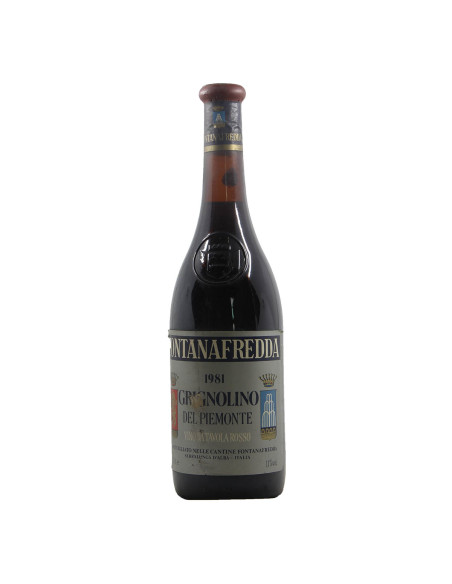 Fontanafredda Grignolino del Piemonte 1981