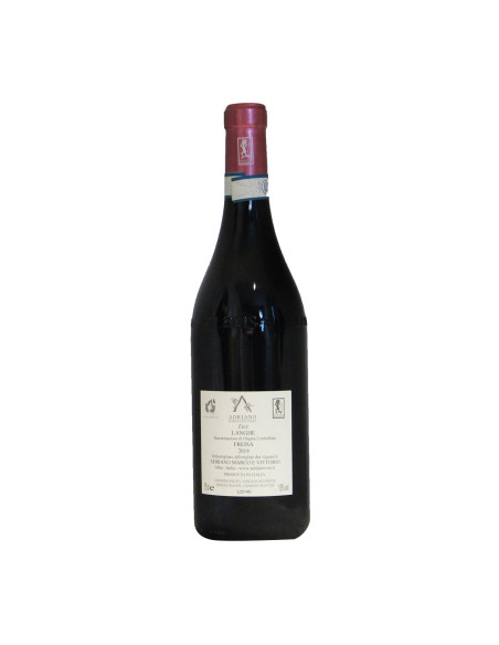 CUSTOM WINE BOTTLE LANGHE FREISA 2019 ADRIANO MARCO E VITTORIO