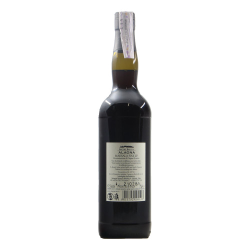 CUSTOM WINE BOTTLE MARSALA FINE AMBRA SECCO ALAGNA ALAGNA