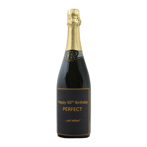 CUSTOM WINE BOTTLE FRANCIACORTA EXTRA BRUT COLA BATTISTA NV COLA BATTISTA