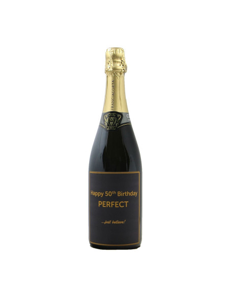 CUSTOM WINE BOTTLE FRANCIACORTA EXTRA BRUT COLA BATTISTA NV COLA BATTISTA