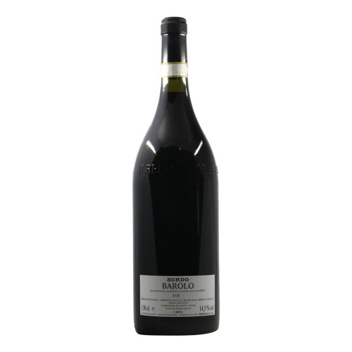 CUSTOM WINE BOTTLE BAROLO MAGNUM 2018 SORDO GIOVANNI