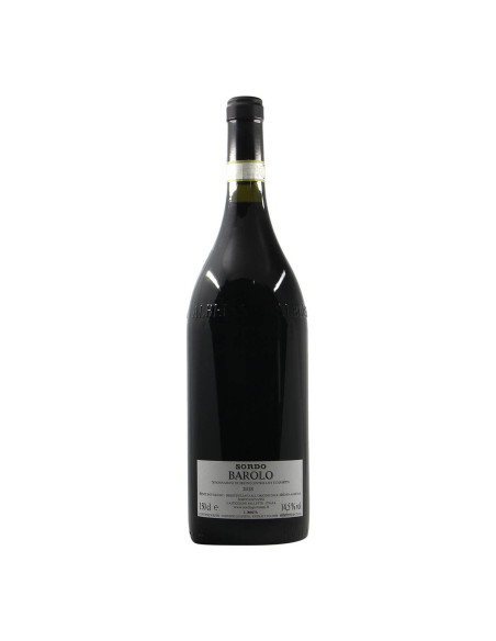 CUSTOM WINE BOTTLE BAROLO MAGNUM 2018 SORDO GIOVANNI