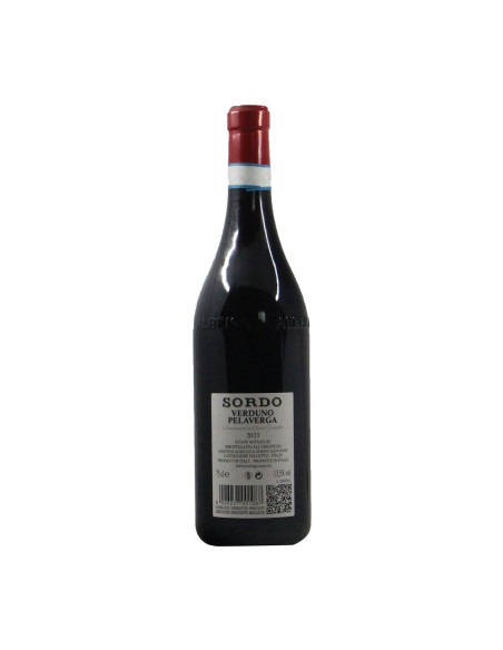 CUSTOM WINE BOTTLE VERDUNO PELAVERGA 2021 SORDO GIOVANNI