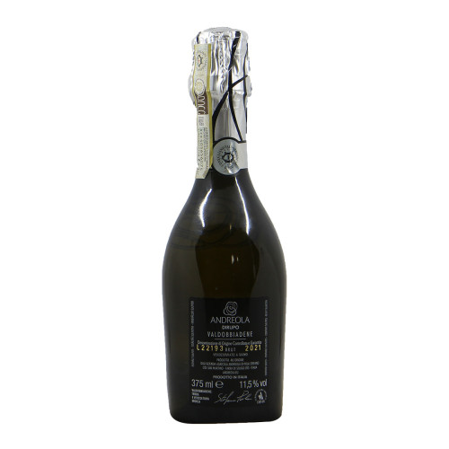 CUSTOM WINE BOTTLE 375 ML PROSECCO VALDOBBIADENE DIRUPO BRUT 2021 ANDREOLA