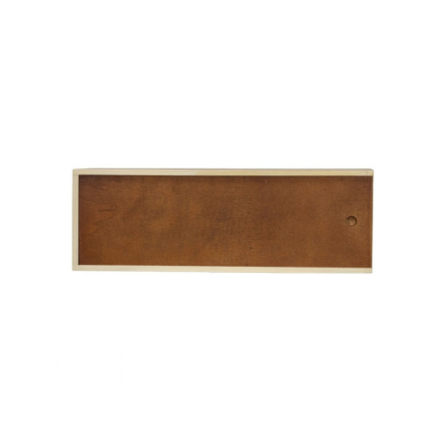 PERSONALIZED WOODEN WINE BOX SLIDING LID - 1 MAGNUM CHAMPAGNE BOTTLE