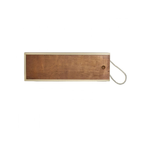 PERSONALIZED WOODEN WINE BOX SLIDING LID - 1 MAGNUM BOTTLE