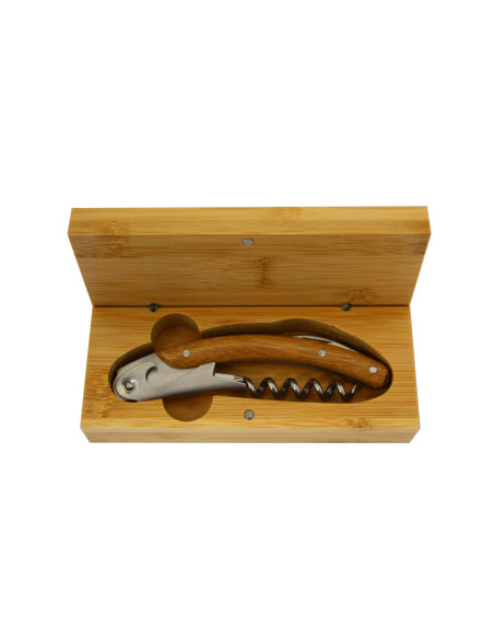 Professional custom corkscrew with custom box