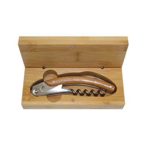 Professional custom corkscrew with custom box