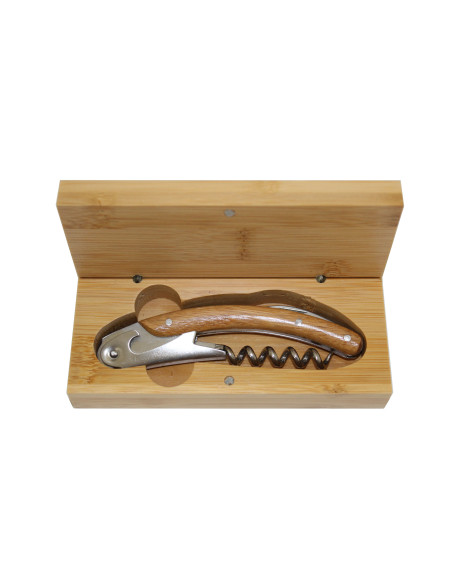 Professional custom corkscrew with custom box