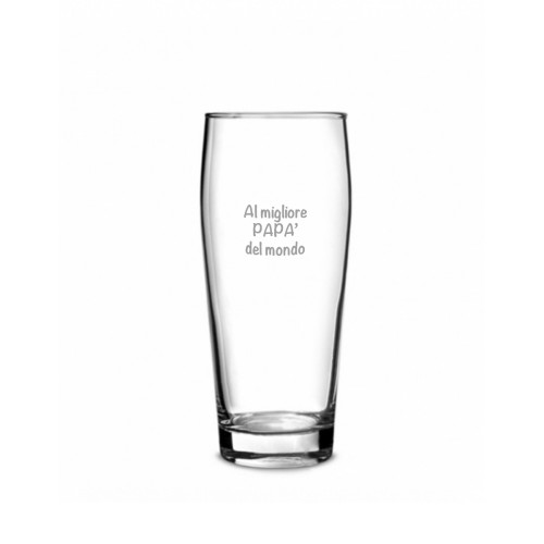 CUSTOM GLASS BEER - BILLY