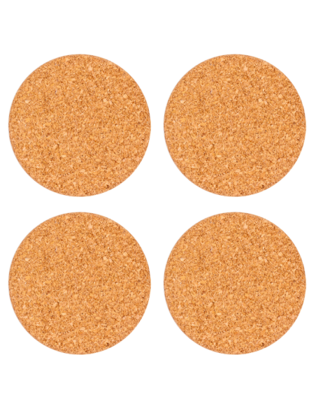 4 CUSTOM CORK COASTERS