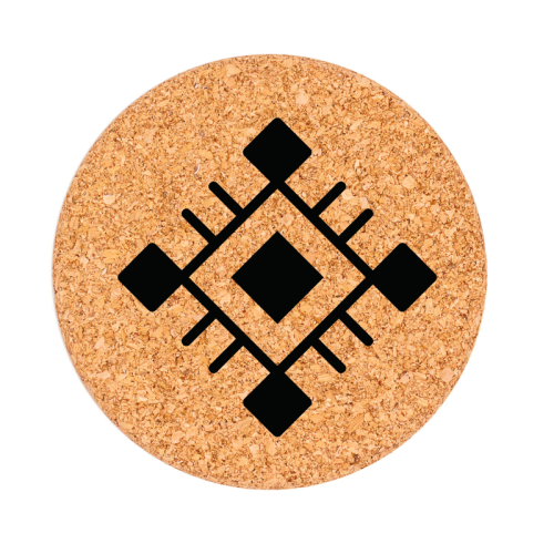 4 CUSTOM CORK COASTERS