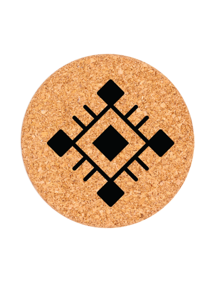 4 CUSTOM CORK COASTERS